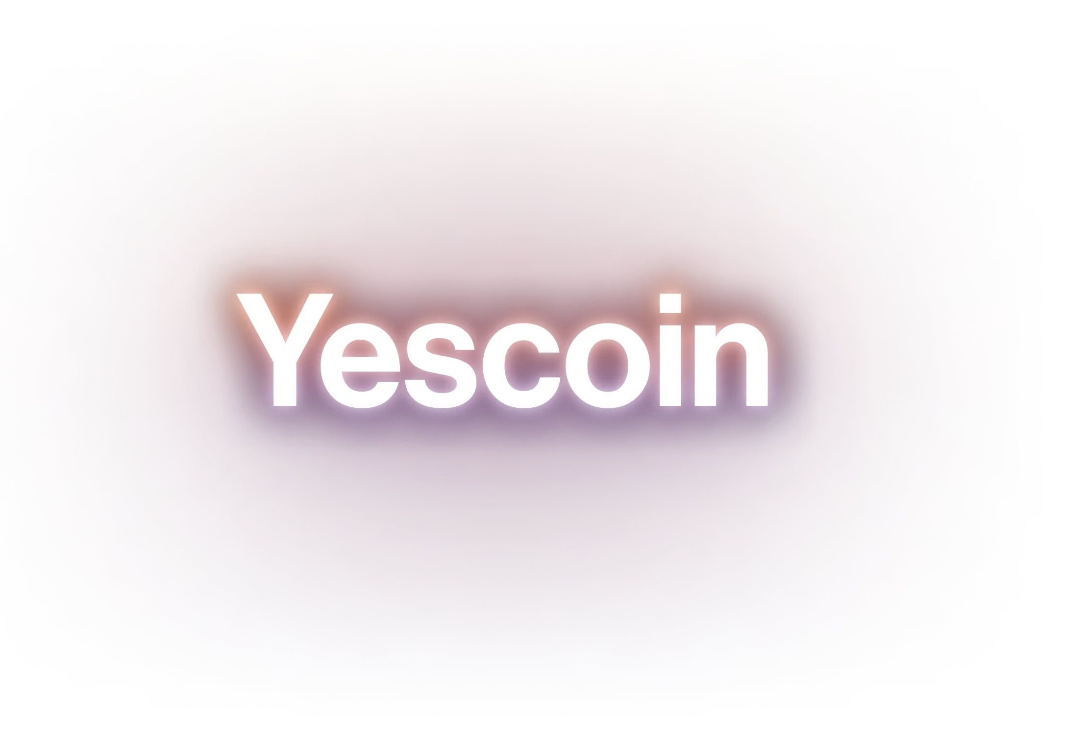 Counter banner showing the text Yescoin